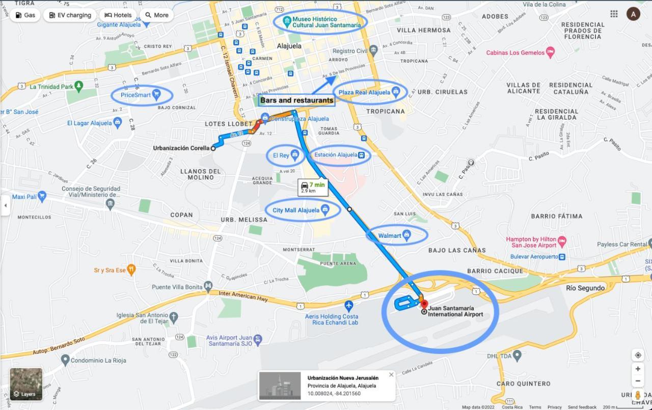 5 Min From The Airport - Perfect Stop 阿拉胡埃拉 外观 照片